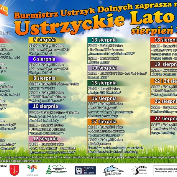 Ustrzyckie lato - sierpień 2017 